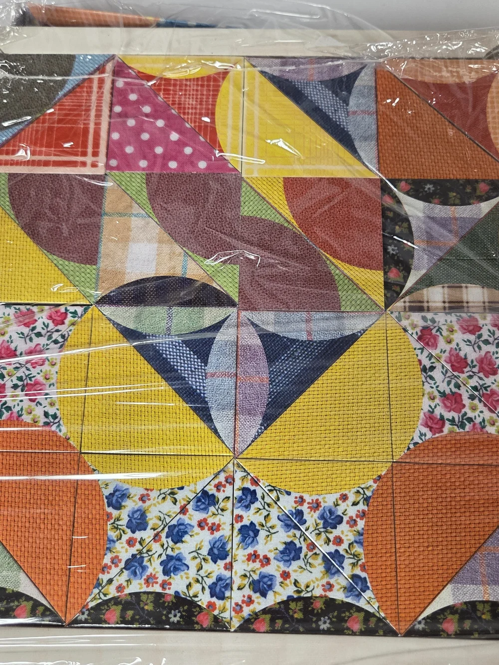 Eeboo Exploratory Activity Patchwork Pattern Tiles Ages 5 and Up Size 11x11